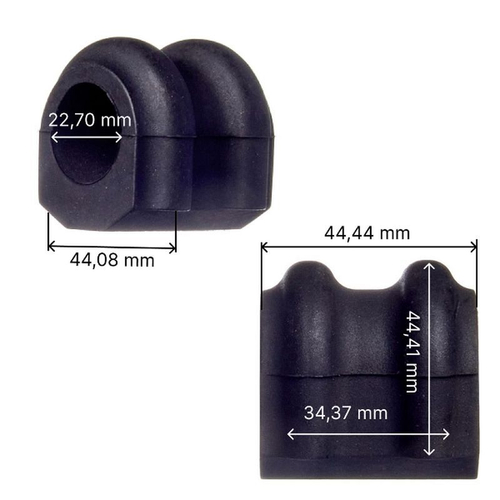 Втулка стабилизатора переднего Avantech ABH1053