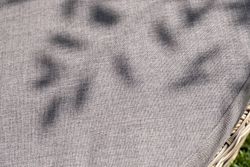 "Стильяно" плетеная кровать круглая, цвет соломенный