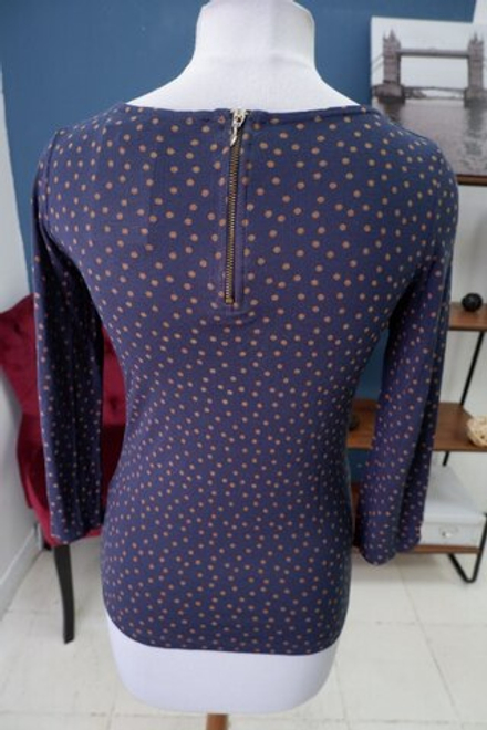 Джемпер Caroll в горох 38 размер