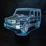 3Д-светильник "Мерседес Гелендваген - Mercedes-Benz G-класс (Гелик)"
