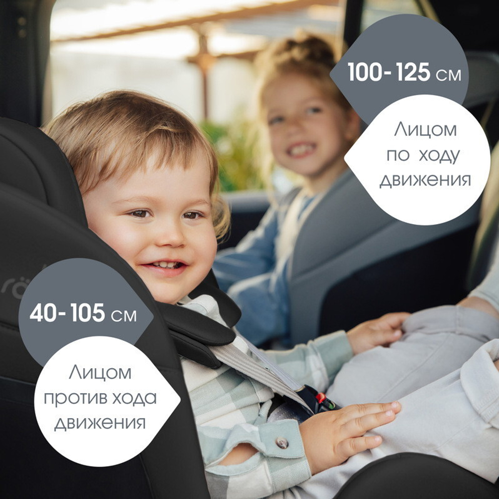 Автокресло Britax Roemer Swivel Space Black