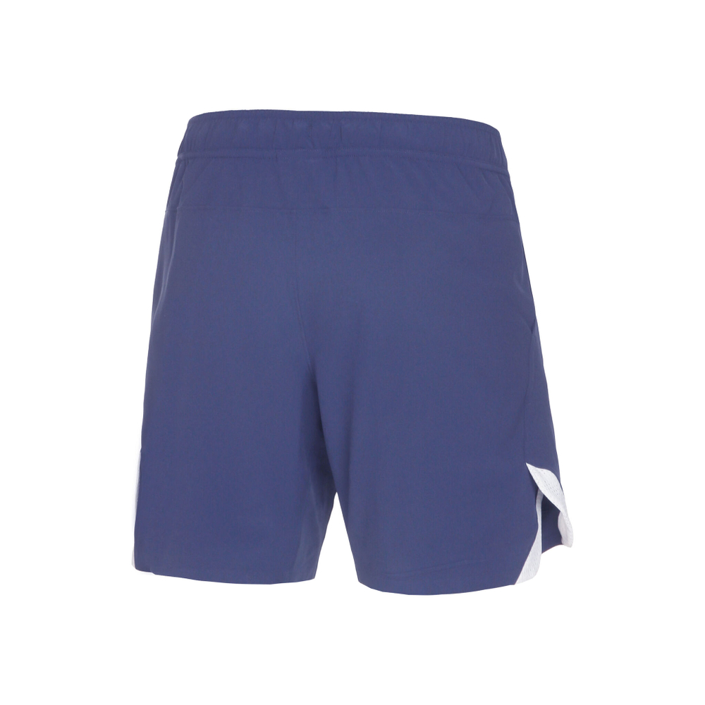 Мужские теннисные шорты New Balance Printed Tournament 7in Shorts Men - Blue