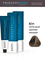 Крем-краска ESTEL PRINCESS ESSEX 8/71 Светло-русый коричнево-пепельный 60 мл