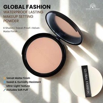 Прессованная пудра, Global Fashion, peach radiance, 106