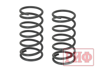 Пружины РИФ задние Mitsubishi Pajero Sport 3 2015+ 0-30 кг лифт 20 мм