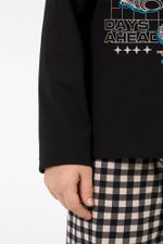 Пижама для мальчика Отдых-1 Виотекс ЧЁРНЫЙ