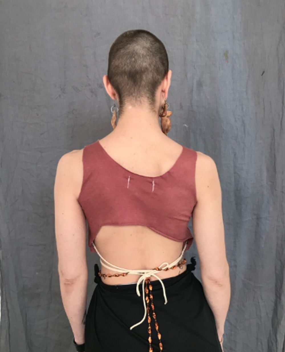 Топ Goldmans Земля (Дикари) Женская Кирпичный