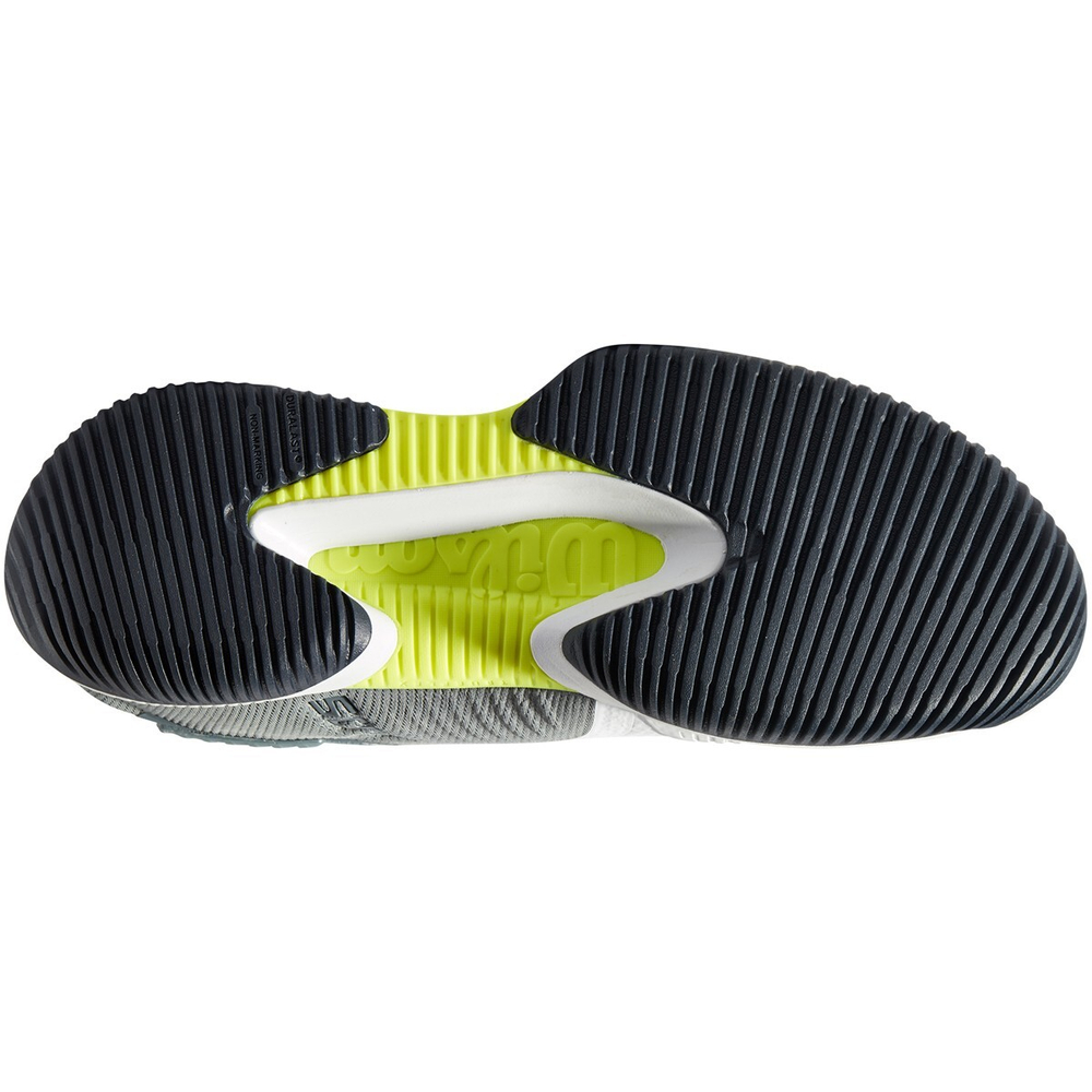 Мужские кроссовки теннисные Wilson Kaos Rapide M - white/stormyweather/ outer space