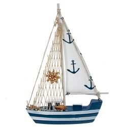 GAEM Изделие декоративное "Корабль" (подсветка 2xCR2032), L21,5 W5,5 H32,5 см