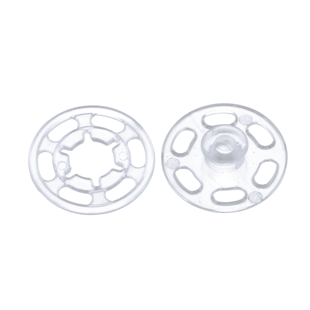 Кнопка пришивная "Gamma" PKL-20 пластик d 20 мм 1 шт. прозрачный