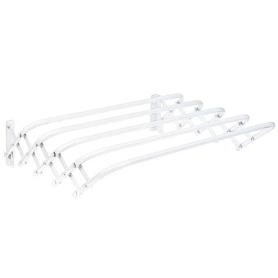 Сушилка для белья настен, 2.2 м, склад, мех.гармош, 5 пр, 10 кг, в асс, Nika, СН45