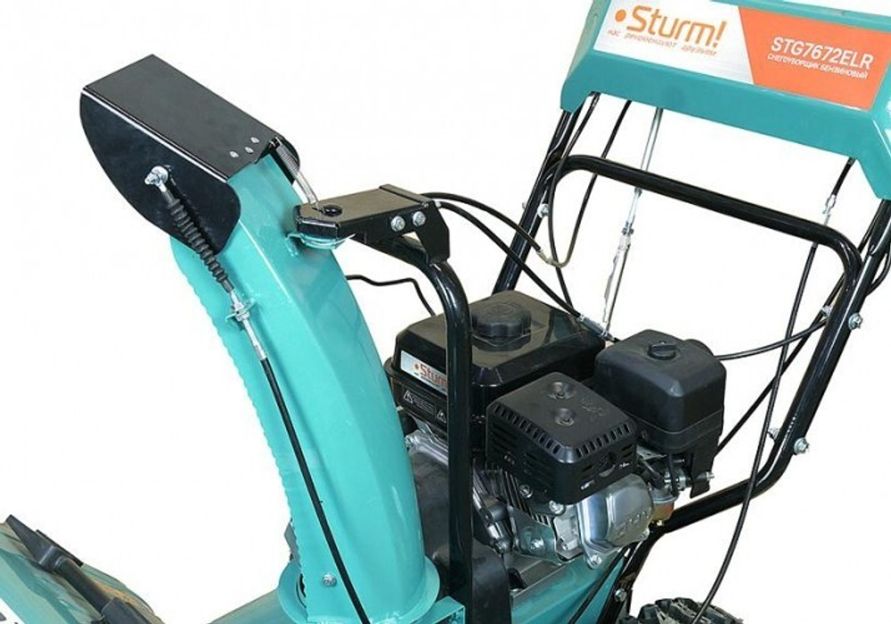 Снегоуборщик бензиновый Sturm STG7672ELR электро старт, фара