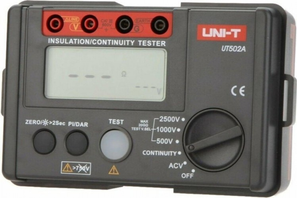 Измеритель сопротивления изоляции UNI-T UT502A 13-0044