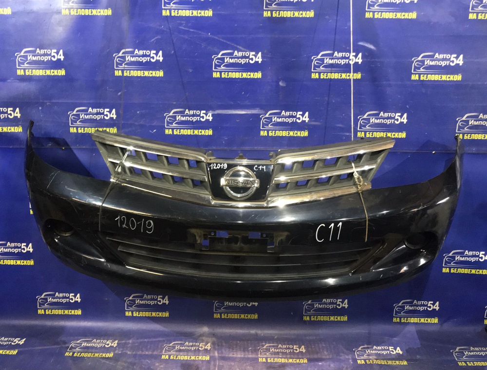 Бампер передний NISSAN TIIDA 2008-2012