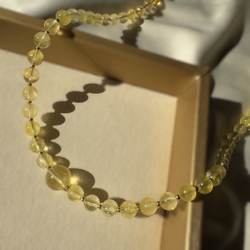 Чокер "Солнечный поток" из цитрина