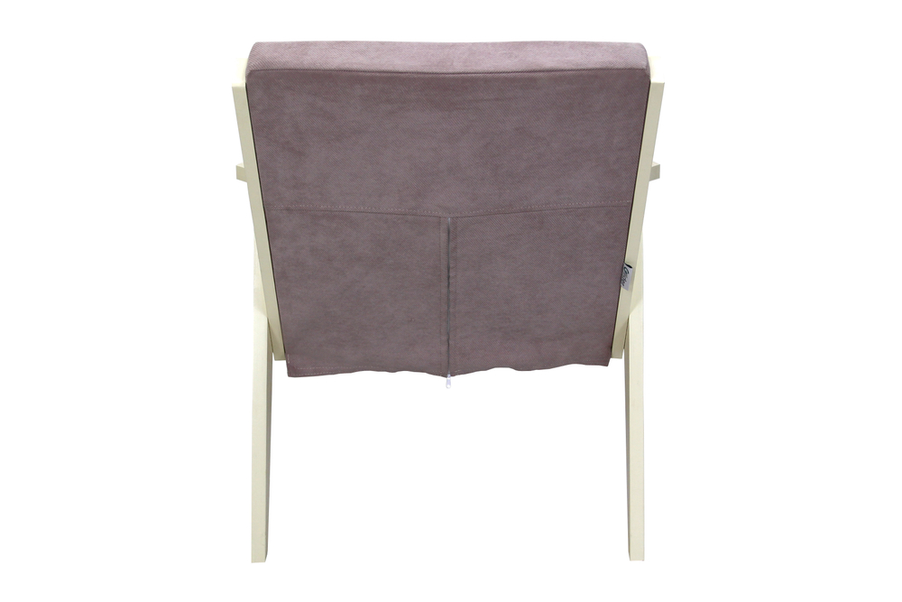 Кресло БЭМБИ АМБЕР Д арт.GS-341767 1 уп. (каркас дуб, сиденье Verona Rose розовое).