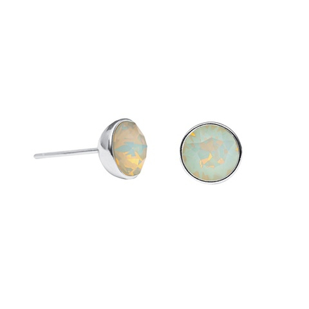 Серьги-пусеты Fiore Luna Light Grey Opal SWE298 LGO S