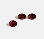 Шпинель, Овал, 3 шт / 6,89 карат, Бирма