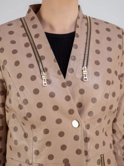 Кожаная куртка демисезонная