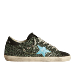 Кеды Golden Goose Superstar sneakers with glitter upper