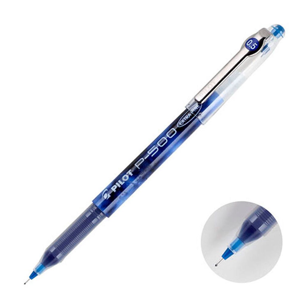 Ручка гелевая PILOT синяя (BL-P50-L) 3