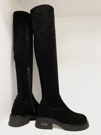 Сапоги женские натуральная кожа+мех