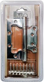 Петля без врезки MSF10075-2BB CP Blister хром