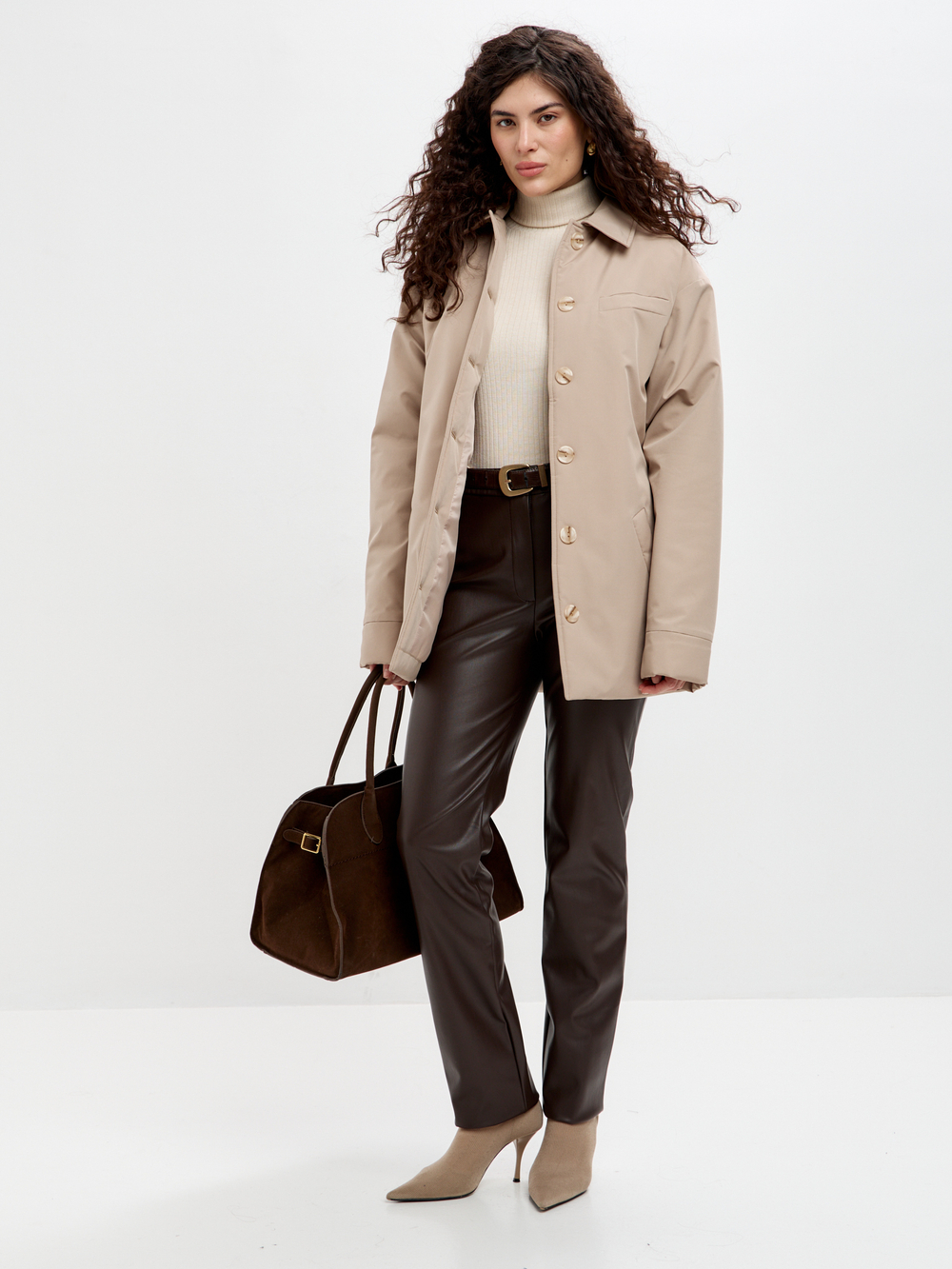 Коричневые брюки Jodie