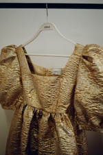 Royal gold dress