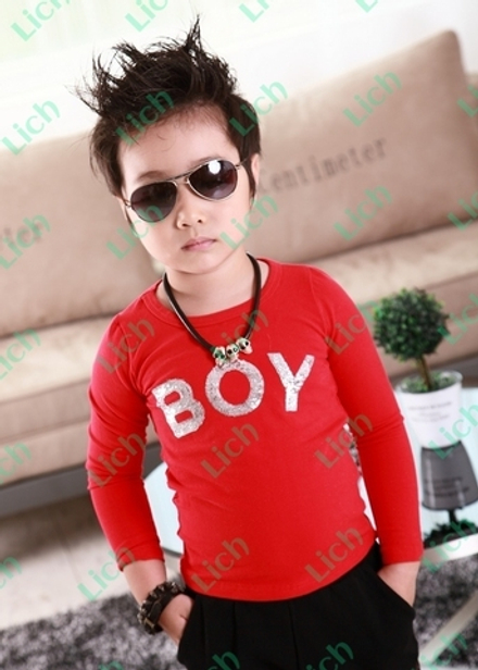 Лонгслив Boy с пайетками