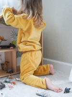 Велюровый комплект Mjölk Mustard