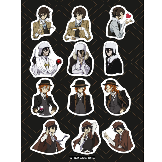 Стикерпак Великий из бродячих псов Bungou Stray Dogs