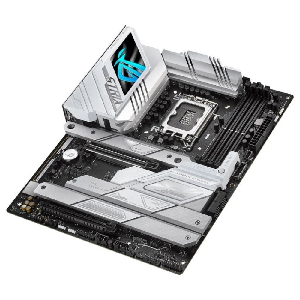 Материнская плата ASUS ROG STRIX Z790-A GAMING WIFI II (Socket 1700, ATX, 4xDDR5(192GB), DP/HDMI 2.1, 1xPCIe 5.0x16/1xPCIe 4.0x16/1xPCIe 3.0, 1xLAN (2.5GbE), Wi-Fi, 4xSATA 6Gb/s, 5xM.2, 2xType-C, 6xUSB 3.2, 4xUSB2.0)