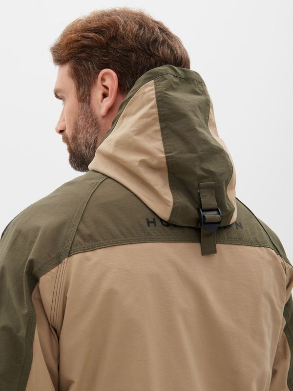 Костюм летний Горка-Люкс ткань Nylon Cotton Рип-Стоп цвет Хаки/Песок