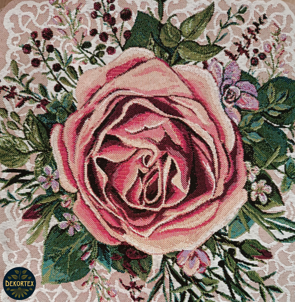 Набор чехлов на табурет из гобелена Загадка 2 (33х33 см) - 4шт