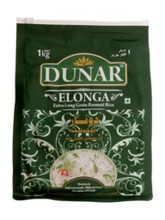 Рис Dunar Basmati Elonga длиннозерный шлифованный 1 кг x 2 шт