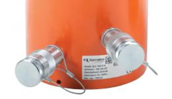 Домкрат Holmatro HLC 50 H 15 двойного действия с блокировочной гайкой и гидравлическим возвратом