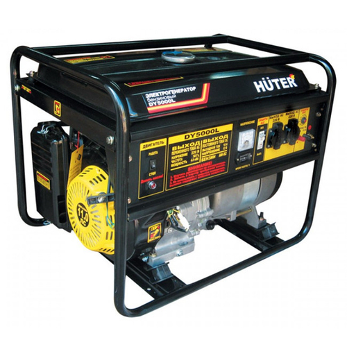 Электрогенератор бензиновый Huter DY5000L 64/1/5