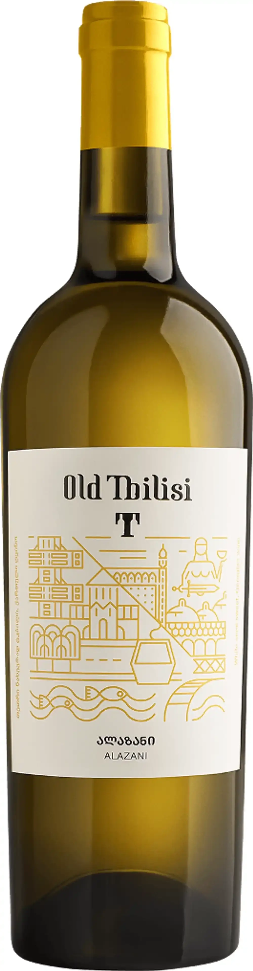 Old Tbilisi Алазанская долина белое 0,75 л.