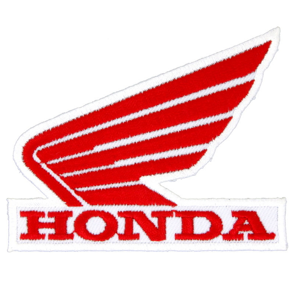 Нашивка Honda (белая)
