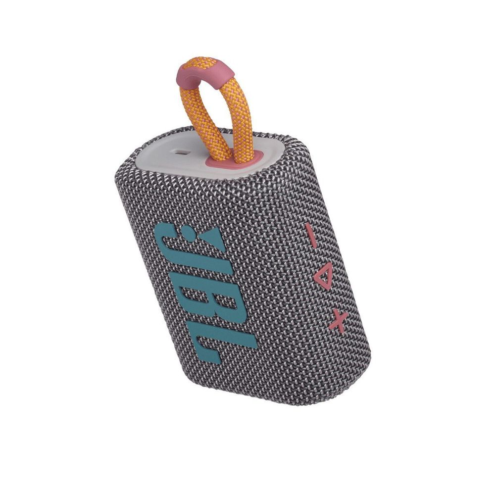 Портативная колонка JBL Go 3 Grey - 4