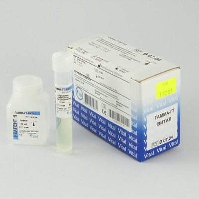 Гамма-Глутамилтрансфераза-4,Витал,(кинетика,карбокси),1х50мл, В07.04