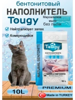 TOUGY Комкующийся бентонитовый наполнитель, Марсельское мыло