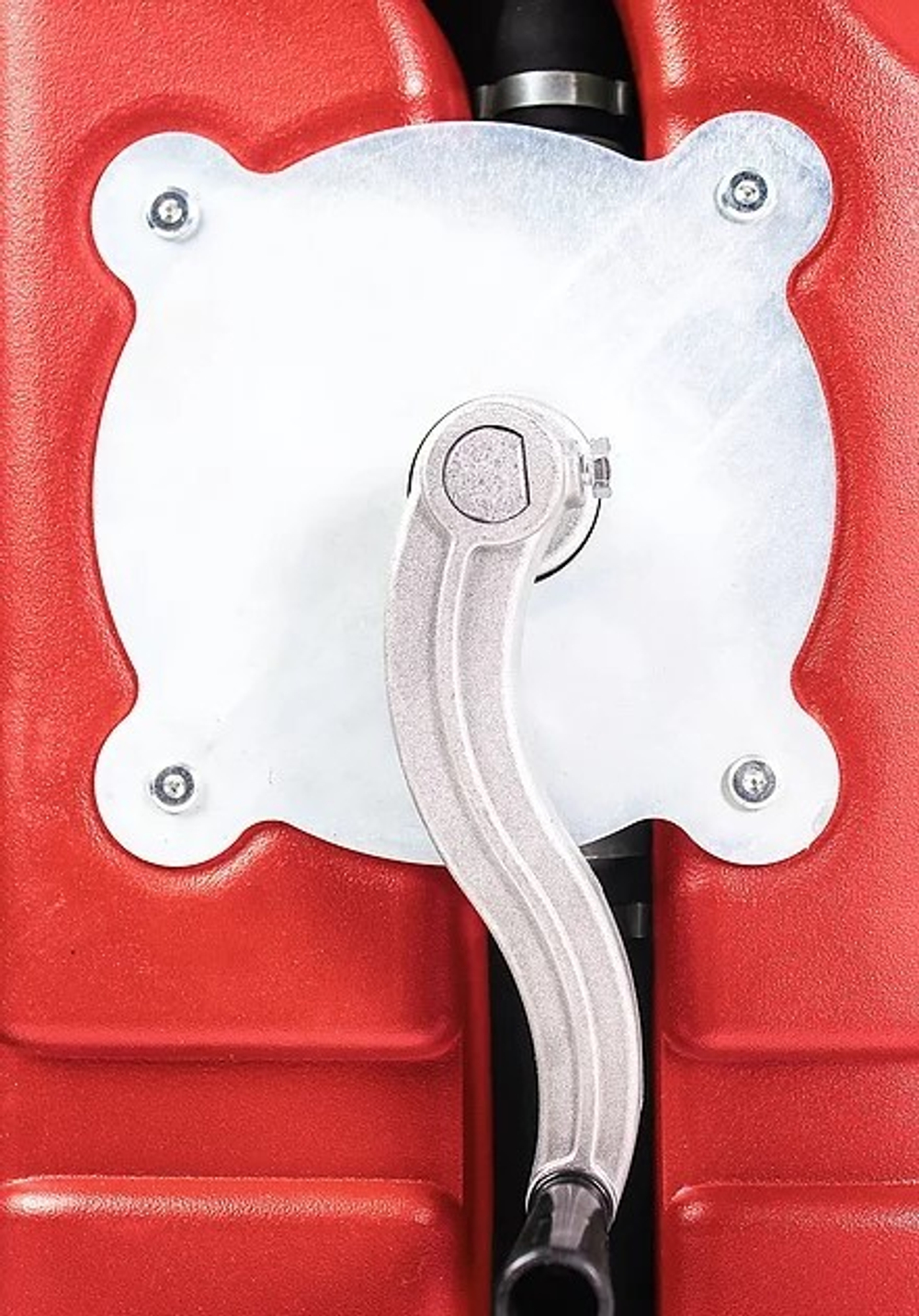 Передвижная заправочная станция 100л ТОПБАК, красный