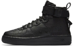 Кроссовки Nike Air Force 1 Triple Black GS (Подростковая размерная сетка)