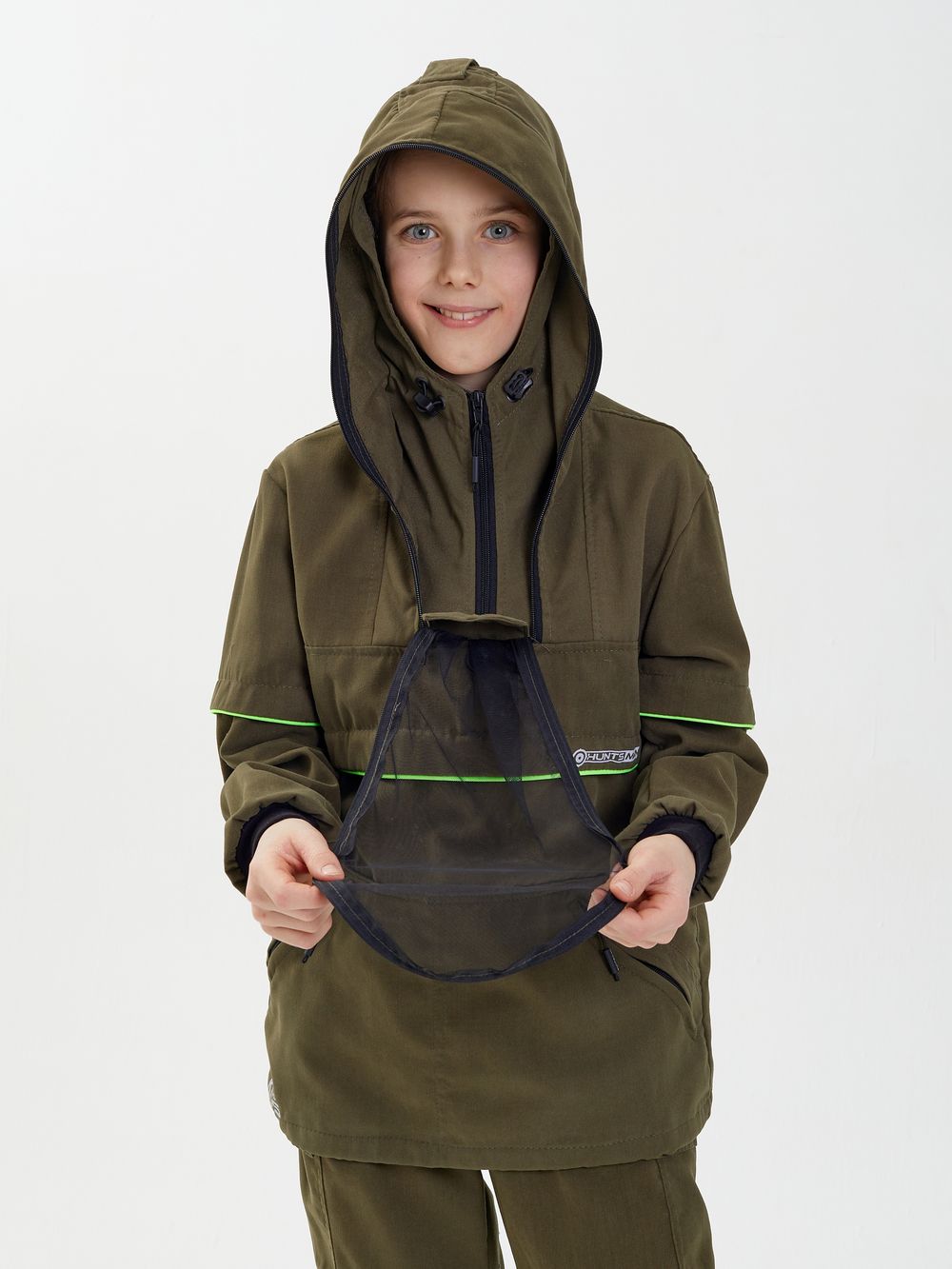 Костюм летний Антигнус-Детский ткань Твил-Пич цвет Хаки