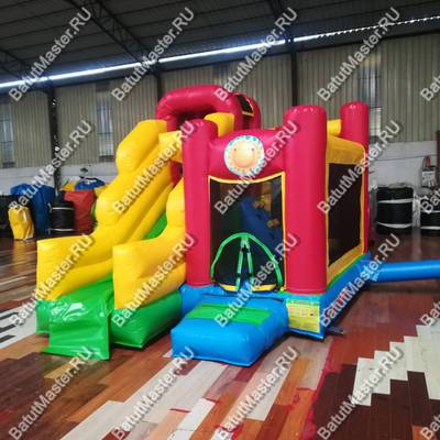 Надувной батут "Мини-замок" 3.6*3*2.4 м