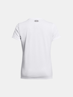 Футболка женская Under Armour Tech SSV- Solid-WHT