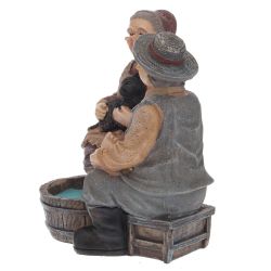 GAEM Фигурка декоративная "Бабушка с дедушкой", L11,5 W9,5 H12 см, 2в.