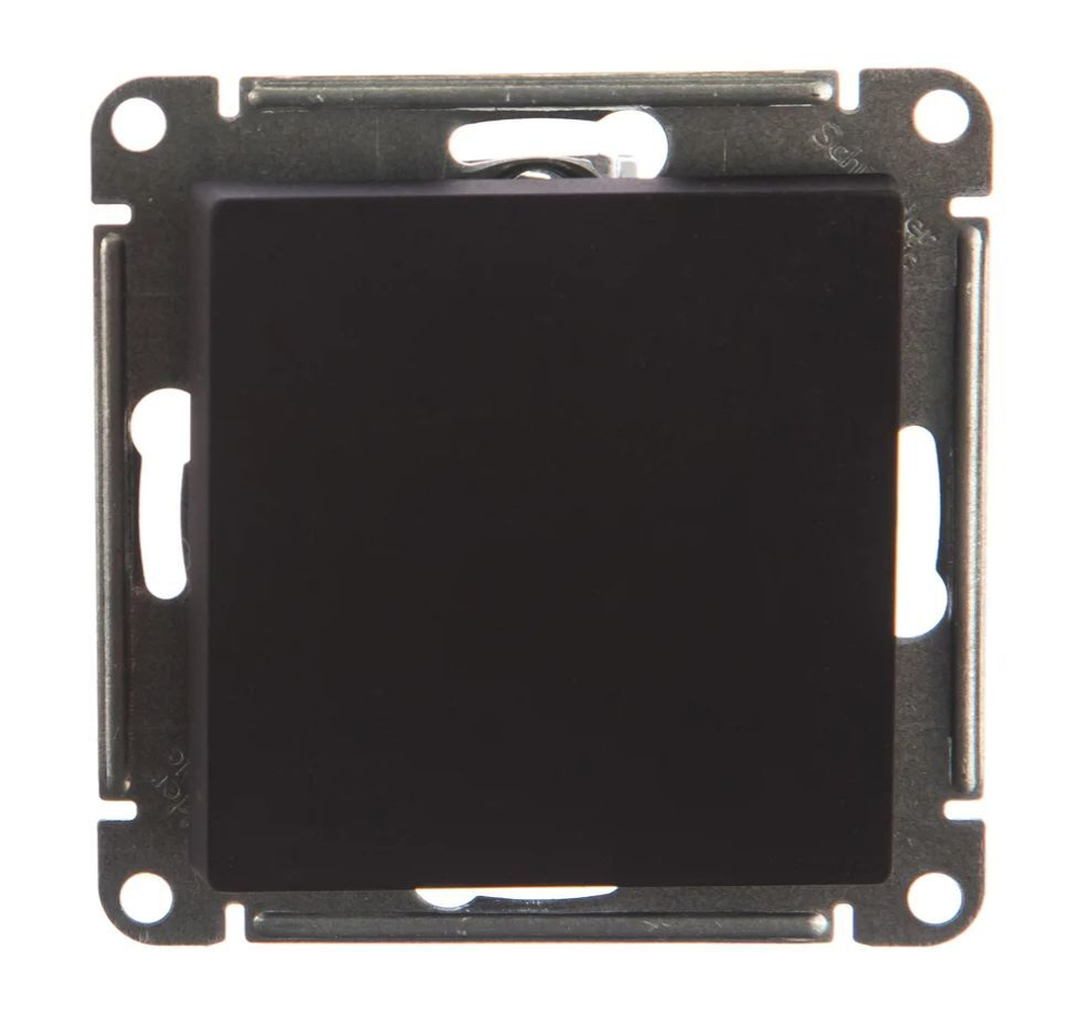 Выключатель 1-кл Schneider Electric Atlas Design карбон ATN001011